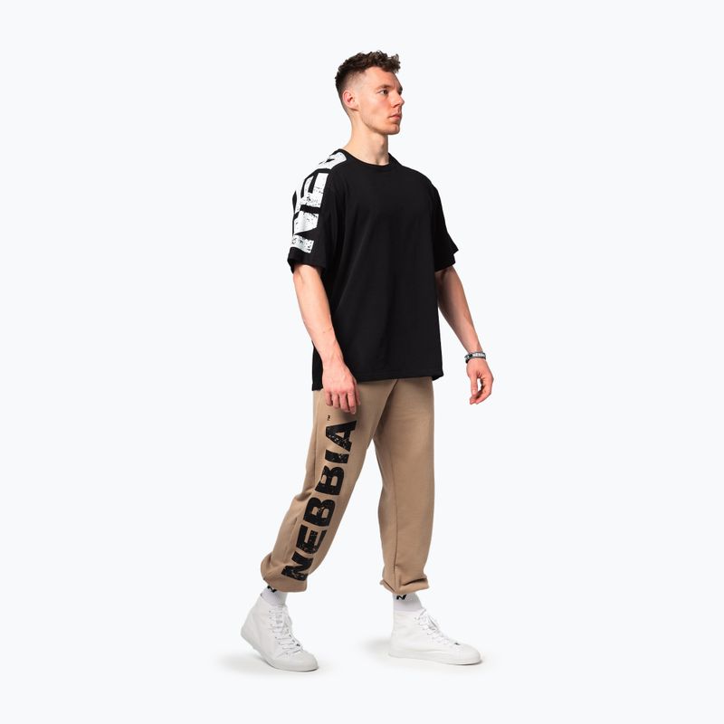 Pánske športové tričko NEBBIA Lifting Club black 2