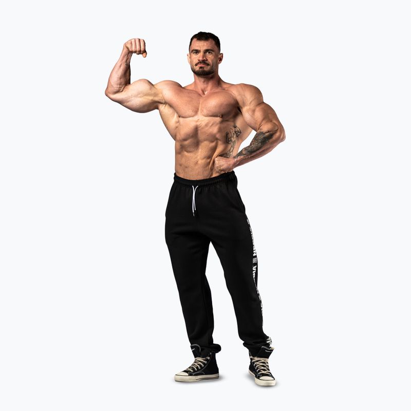 Pánske tréningové nohavice NEBBIA Hero black 2