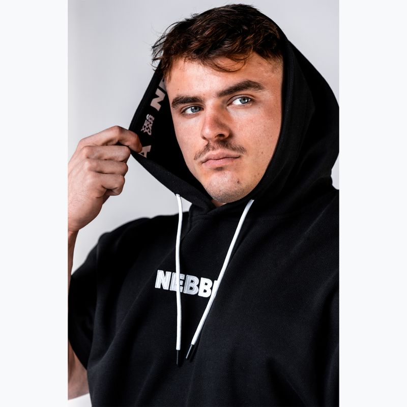 Pánska tréningová mikina NEBBIA Hero black 5