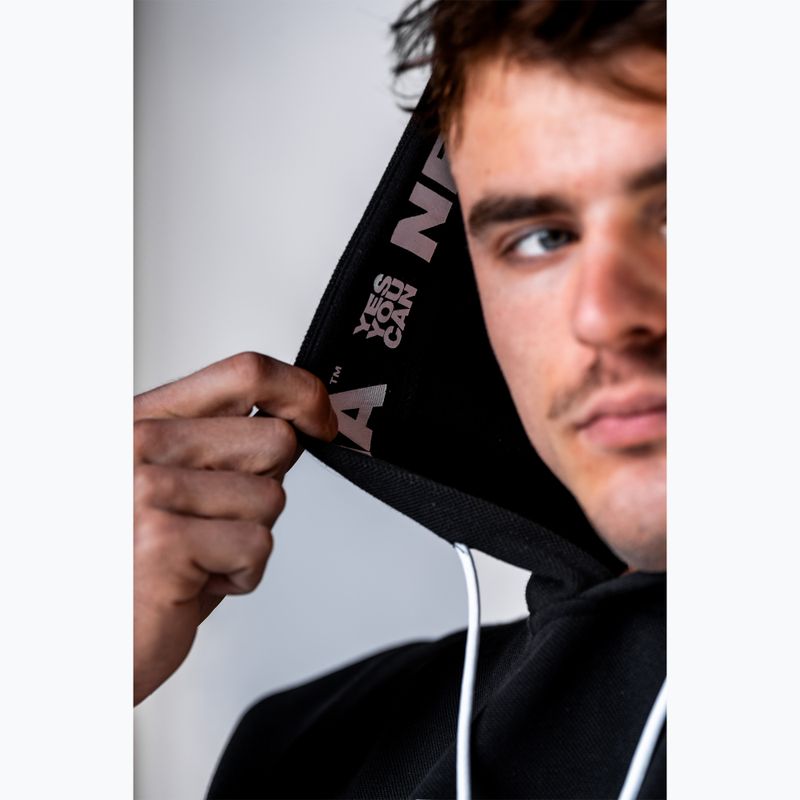 Pánska tréningová mikina NEBBIA Hero black 6