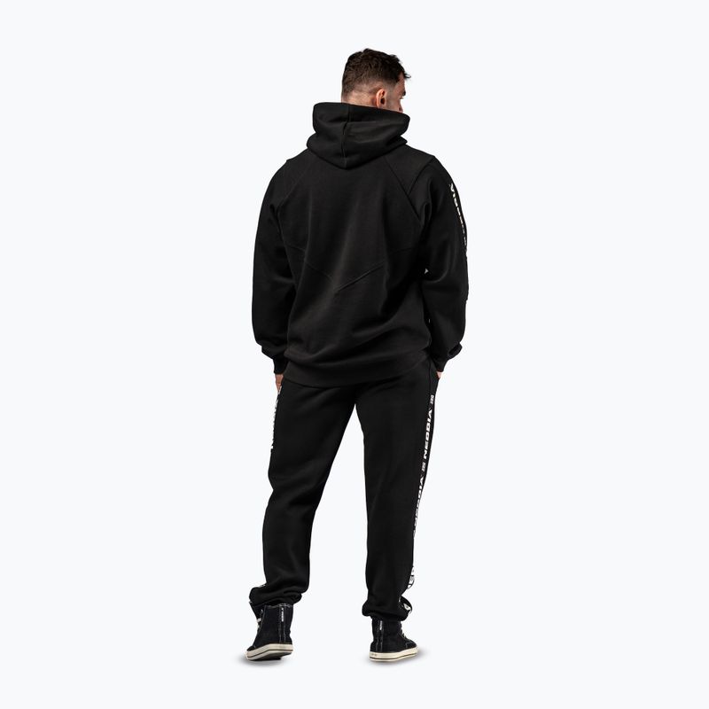 Pánska mikina NEBBIA Hero Hoodie black 3