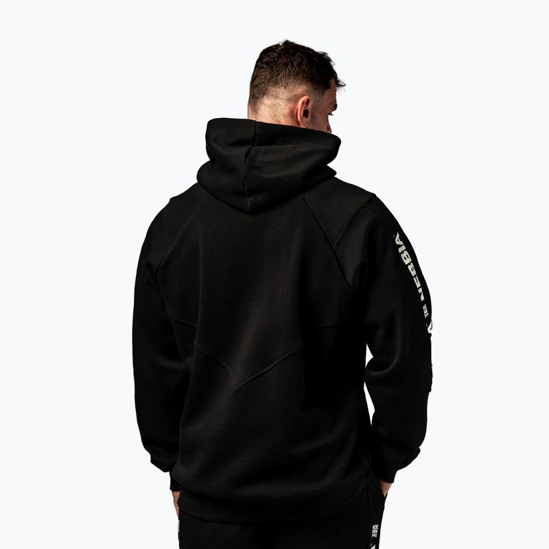 Pánska mikina NEBBIA Hero Hoodie black 4