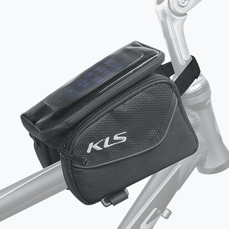 Brašňa na rám bicykla Kellys čierna ALPHA 6