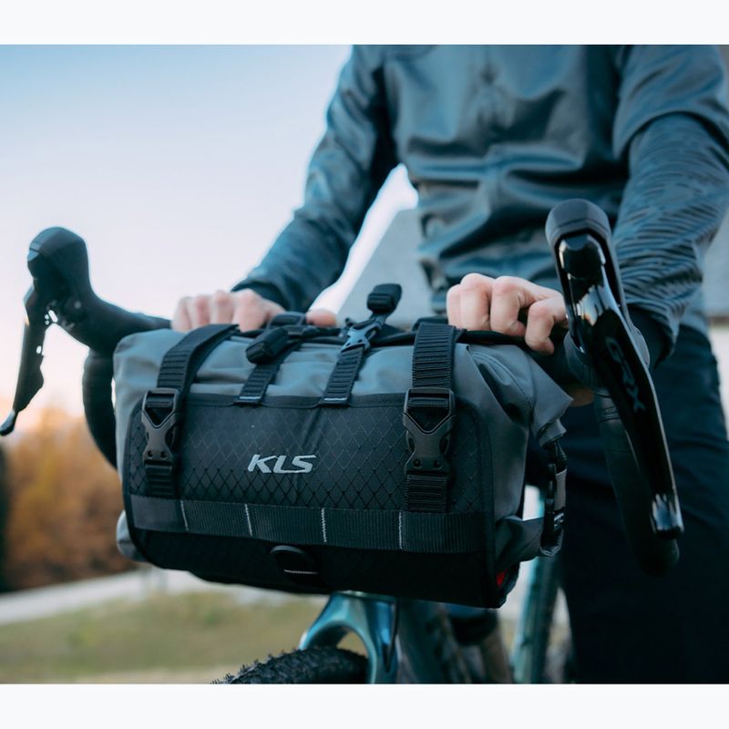 Taška na riadidlá Kellys MTB Aura 9 l black 2
