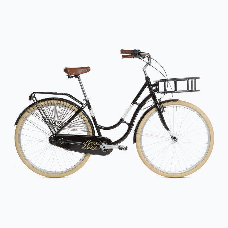 Kellys Royal Dutch 460 mestský bicykel čierny 72362