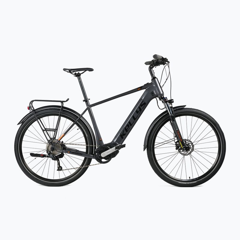 Kellys E-Carson 3 28" elektrický bicykel 725Wh šedý 69641
