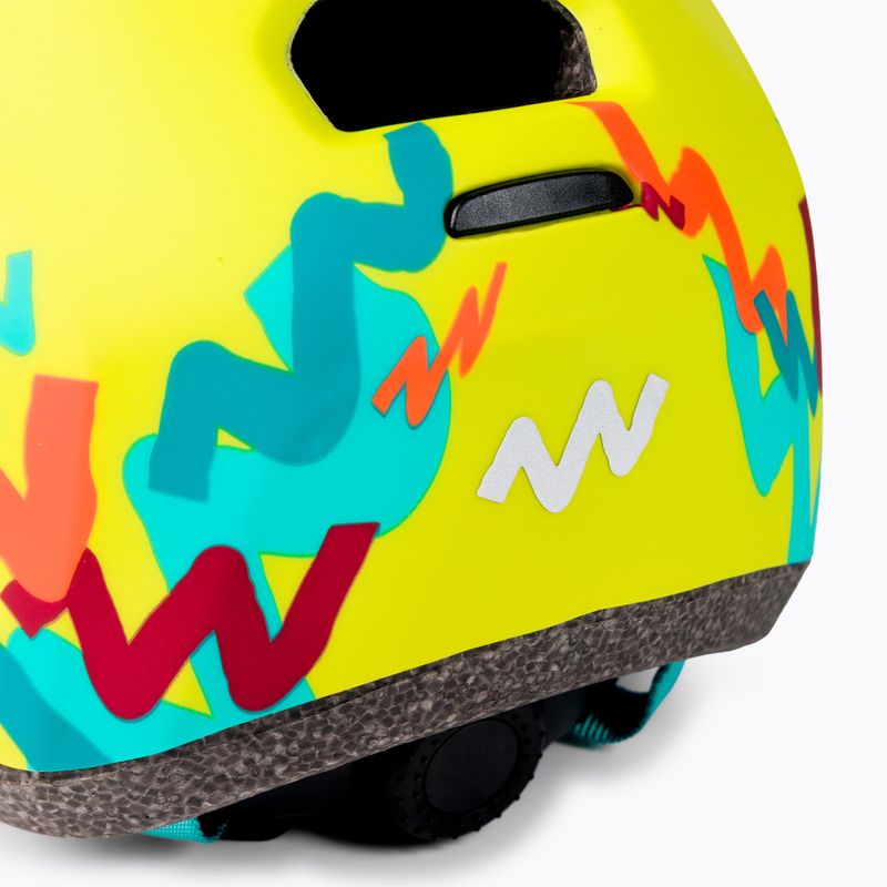 Detská cyklistická prilba Kellys žltá ZIGZAG 022 7