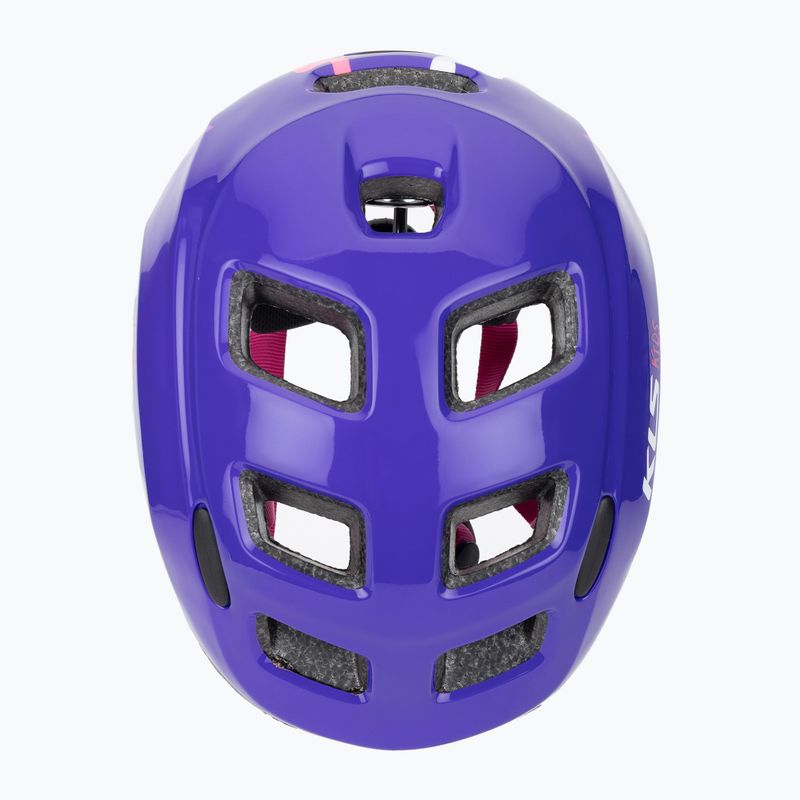 Detská cyklistická prilba Kellys Zigzag 022 purple 6