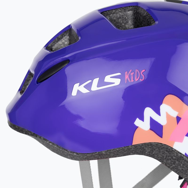 Detská cyklistická prilba Kellys Zigzag 022 purple 7