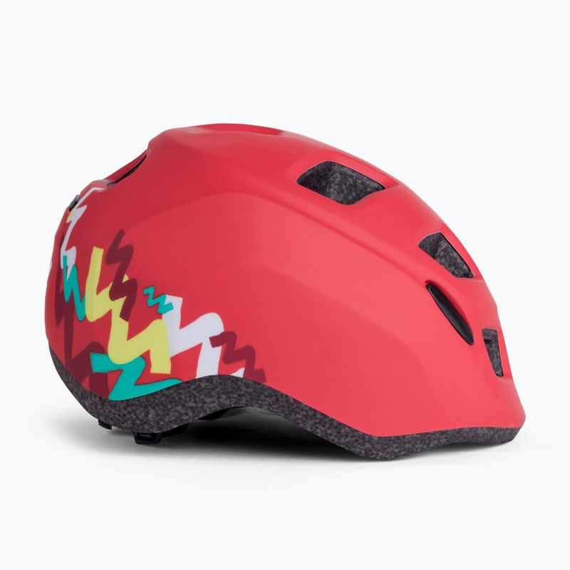 Detská cyklistická prilba Kellys červená ZIGZAG 022 4