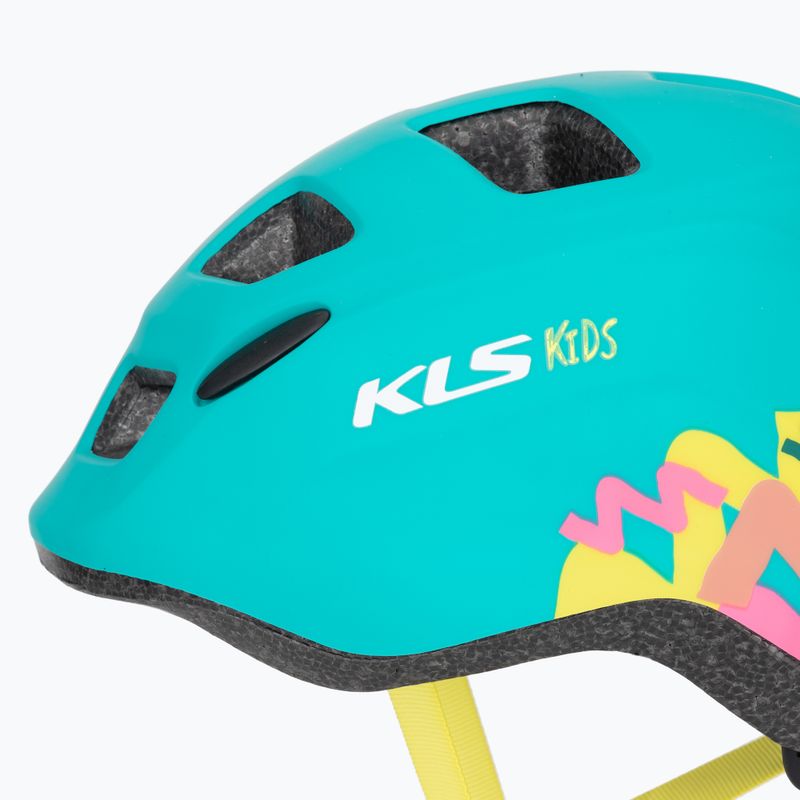 Detská cyklistická prilba Kellys Zigzag 022 turquoise 7