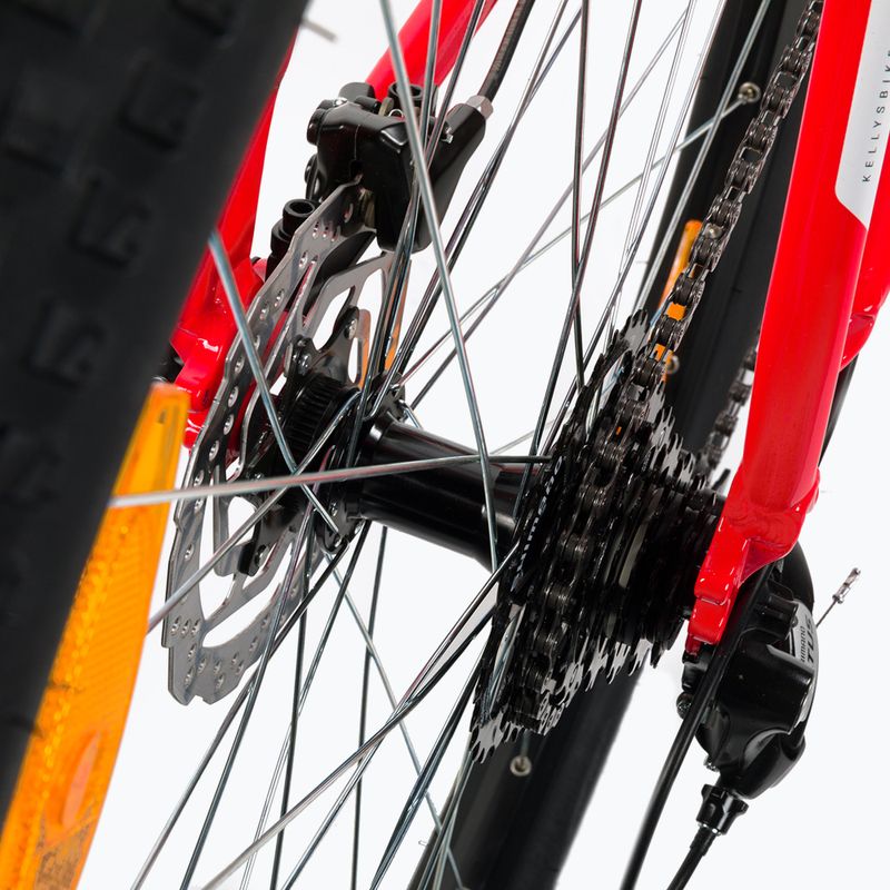 Kellys Spider 5 29" horský bicykel červený 7217 11