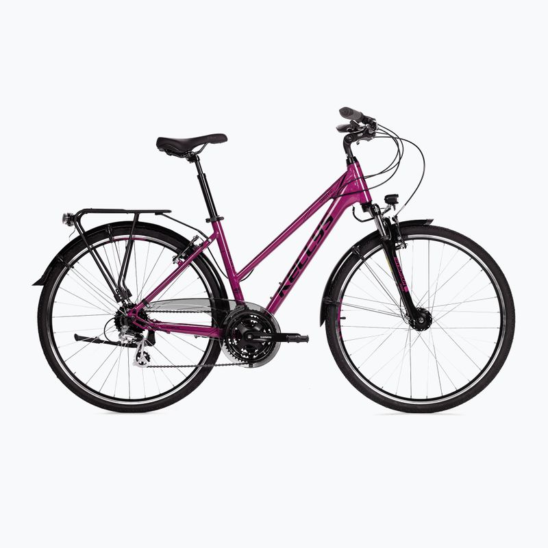 Dámsky trekingový bicykel Kellys Cristy 40 fialový 72344
