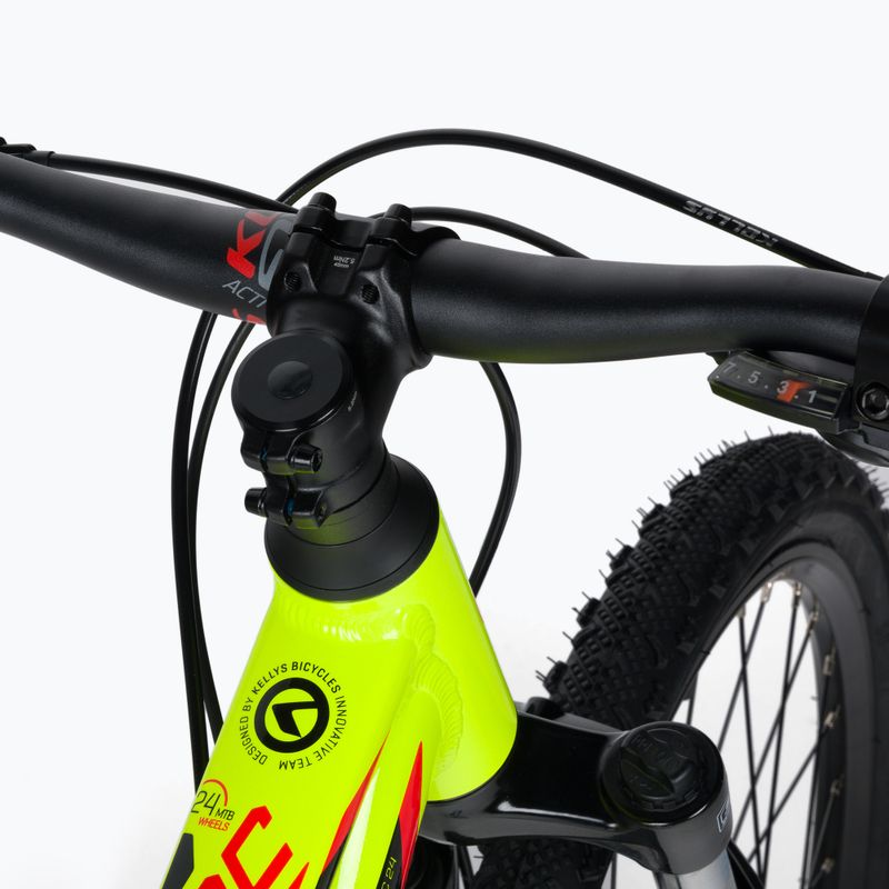 Detský bicykel Kellys Marc 5 24" žltý 72373 6