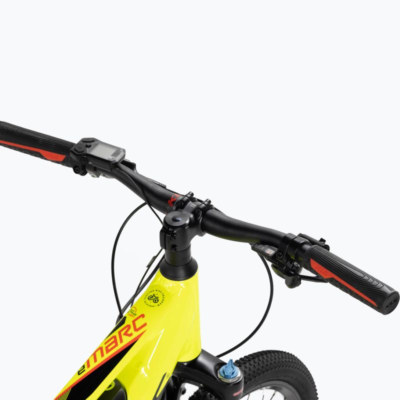 Kellys E-Marc SH 24" 36V 11.6Ah 418Wh žltý detský elektrický bicykel 7