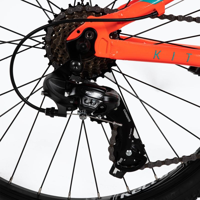 Detský bicykel Kellys Kiter 30 24" neónovo oranžový 3