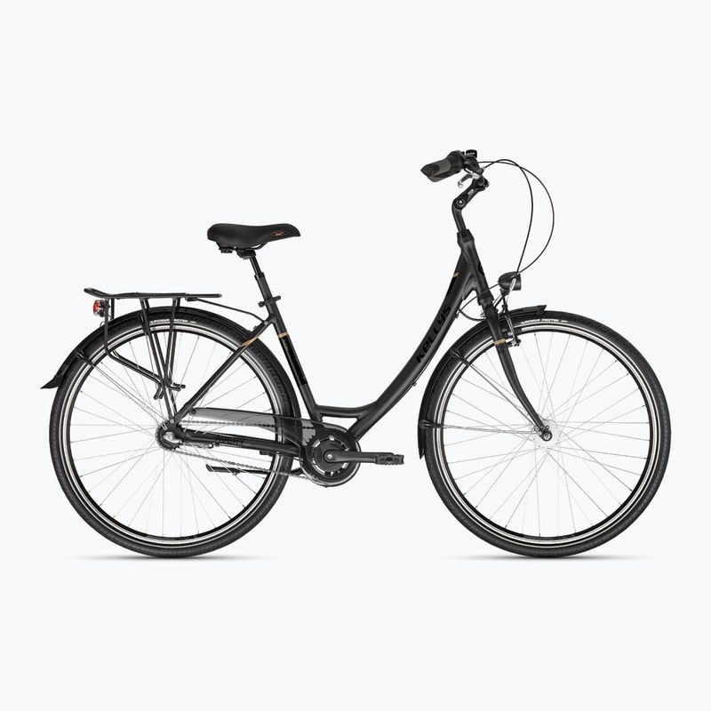 Dámsky mestský bicykel Kellys Avery 50 28" graphite grey