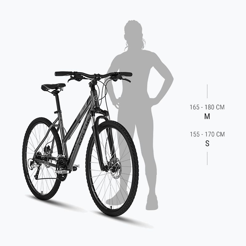 Dámsky krosový bicykel Kellys Clea 10 28" misty blue 3