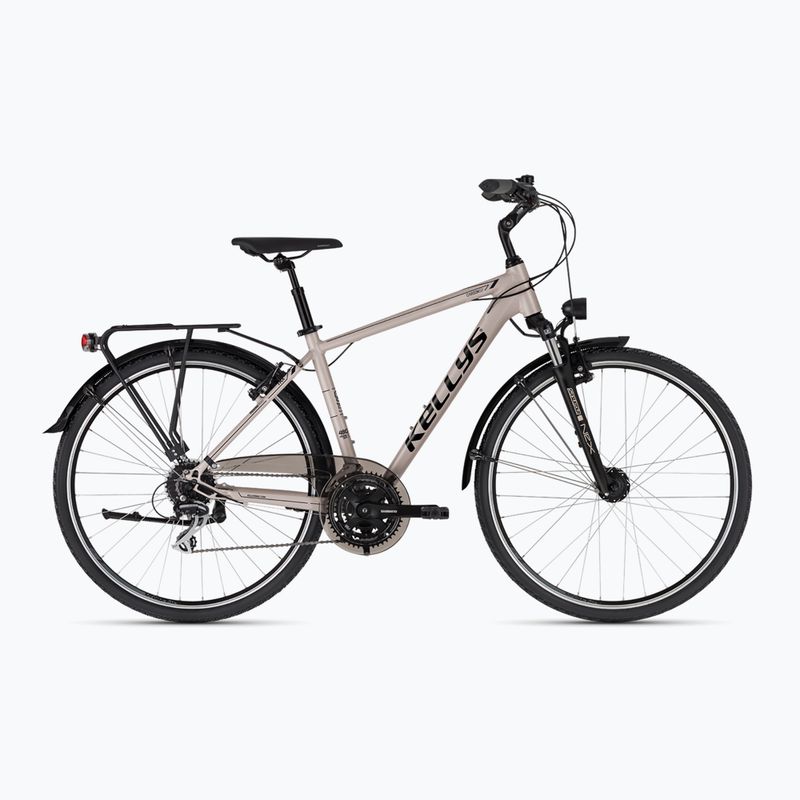 Kellys Carson 50 28" desert brown trekkingový bicykel