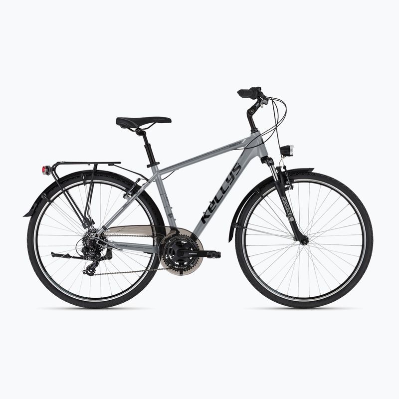 Kellys Carson 10 28" moonstone grey trekking cycle