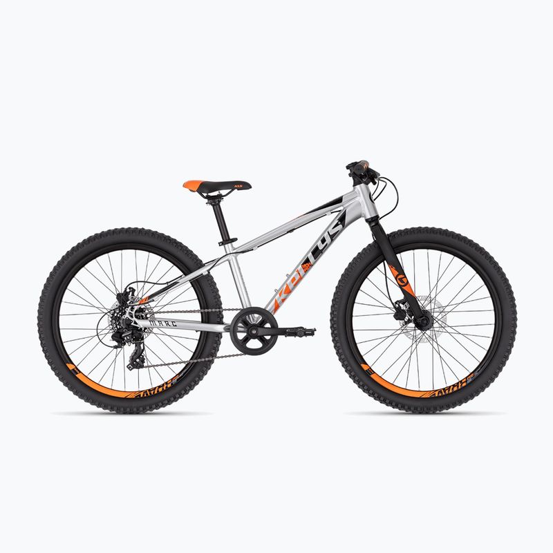 Detský bicykel Kellys Marc 70 24" silver