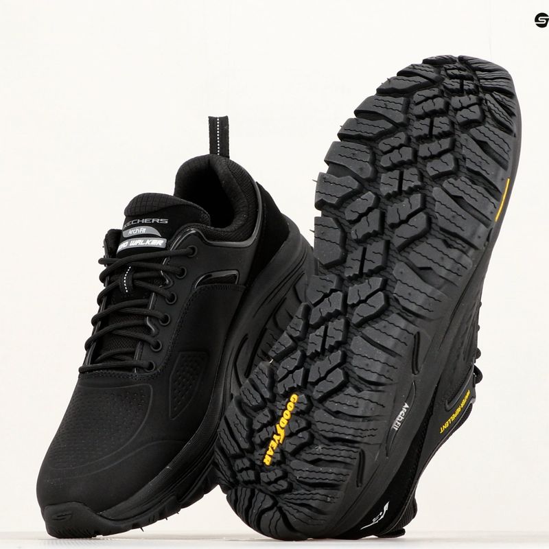 Pánska treková obuv SKECHERS Arch Fit Road Walker Recon black 18