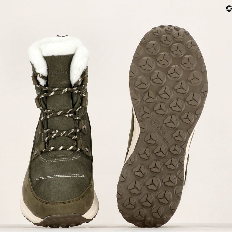 Jack Wolfskin dámske trekové topánky Dromoventure Texapore High island moss 13