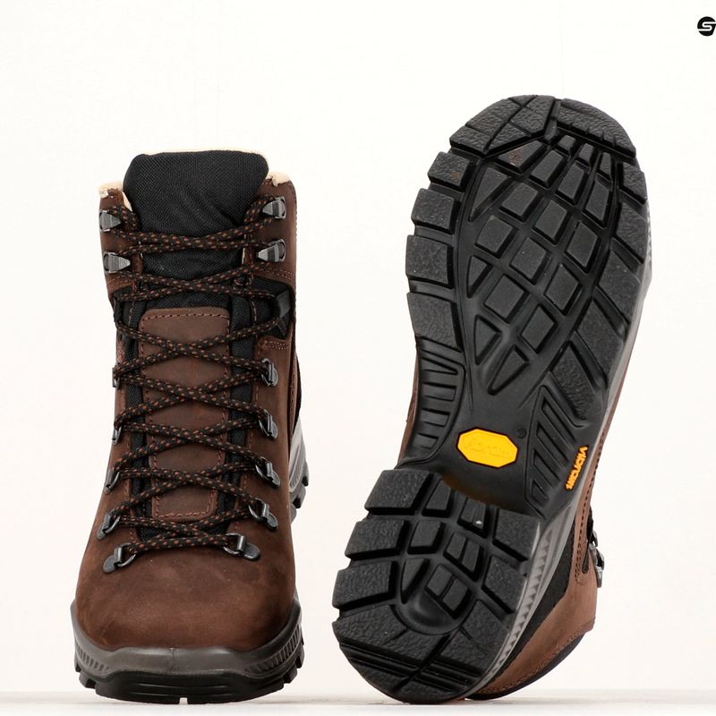 Dámske trekové topánky Alpina Prima Mid dark brown 15