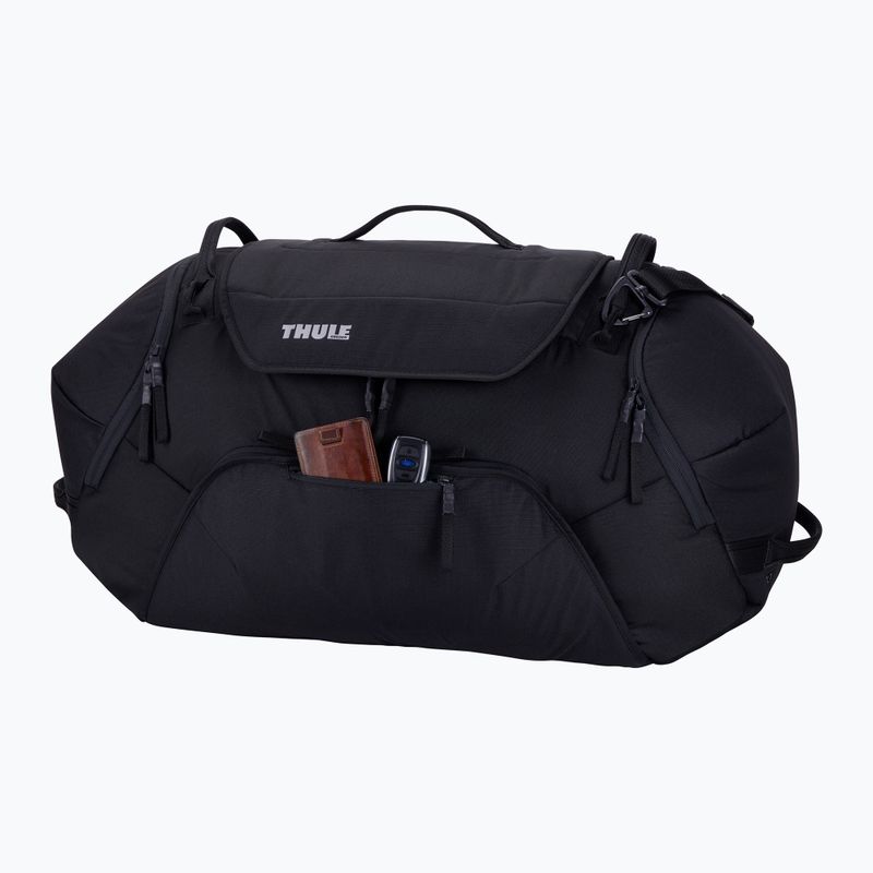 Lyžiarska taška Thule RoundTrip Ski & Snowboard Duffel 80 l čierna 4