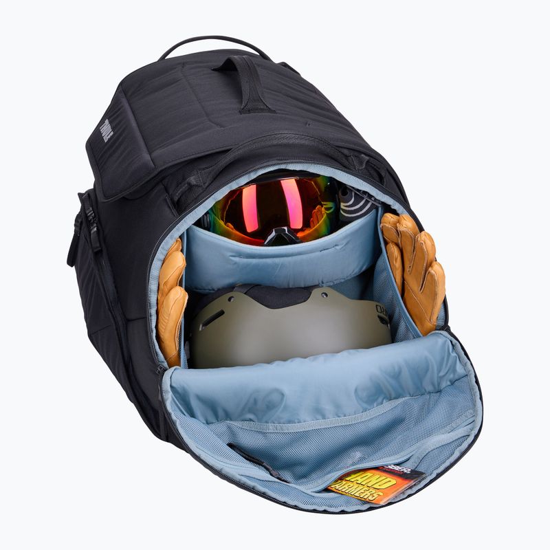 Lyžiarska taška Thule RoundTrip Ski & Snowboard Duffel 80 l čierna 6