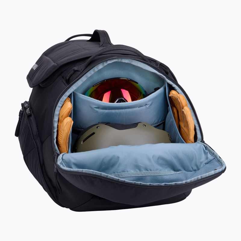 Lyžiarska taška Thule RoundTrip Ski & Snowboard Duffel 80 l čierna 8