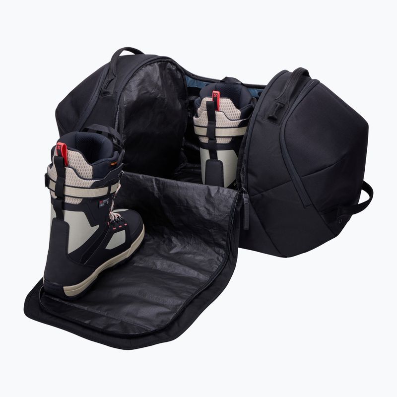 Lyžiarska taška Thule RoundTrip Ski & Snowboard Duffel 80 l čierna 10