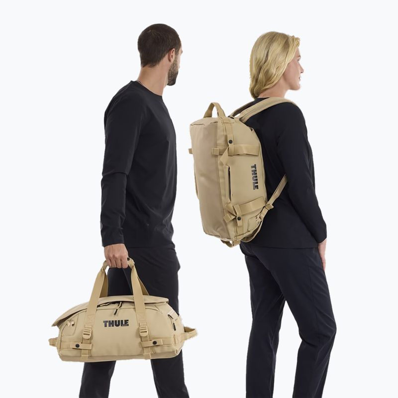 Thule Chasm Recycled Duffel 30 l jemná béžová cestovná taška 4
