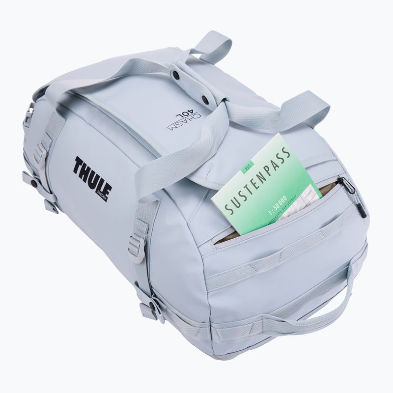 Cestovná taška Thule Chasm Recycled Duffel 40 l soft blue 9