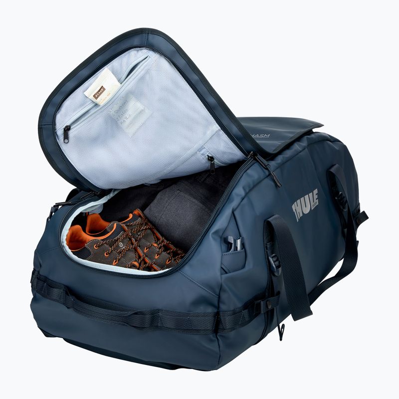 Cestovná taška Thule Chasm Duffel 90 l darkest blue 10