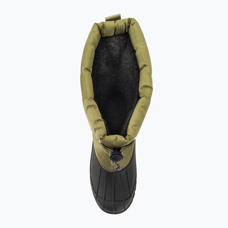 Zeleno-čierne zateplené gamaše Delphin SnowTex 6