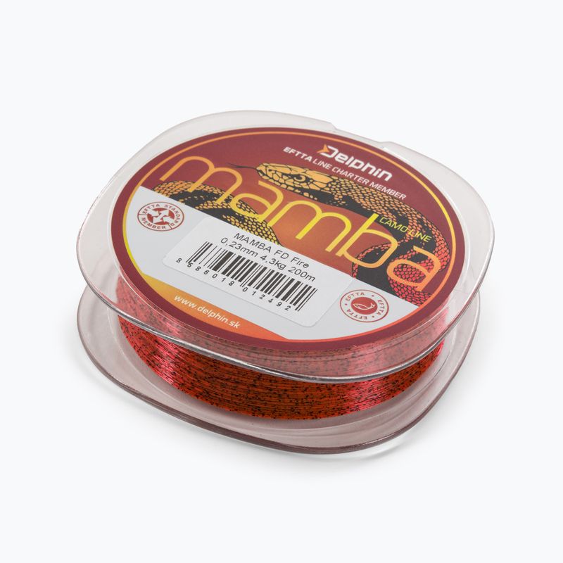 Delphin RedFEED feeder set Prút + navijak + vlasec 5