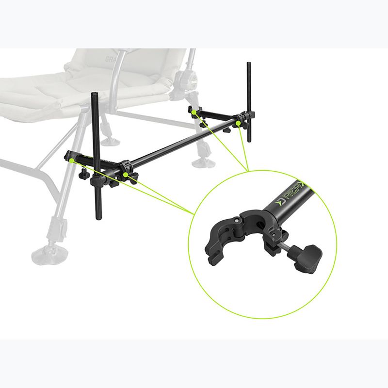 Držiak prútov Delphin Reaxe Unifix Duo 4