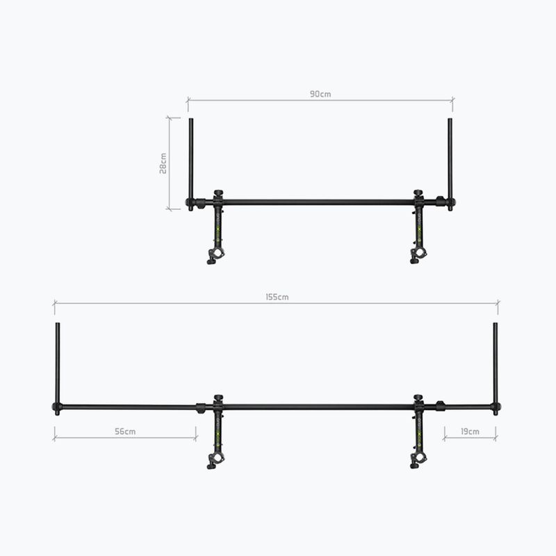 Držiak prútov Delphin Reaxe Unifix Duo 9