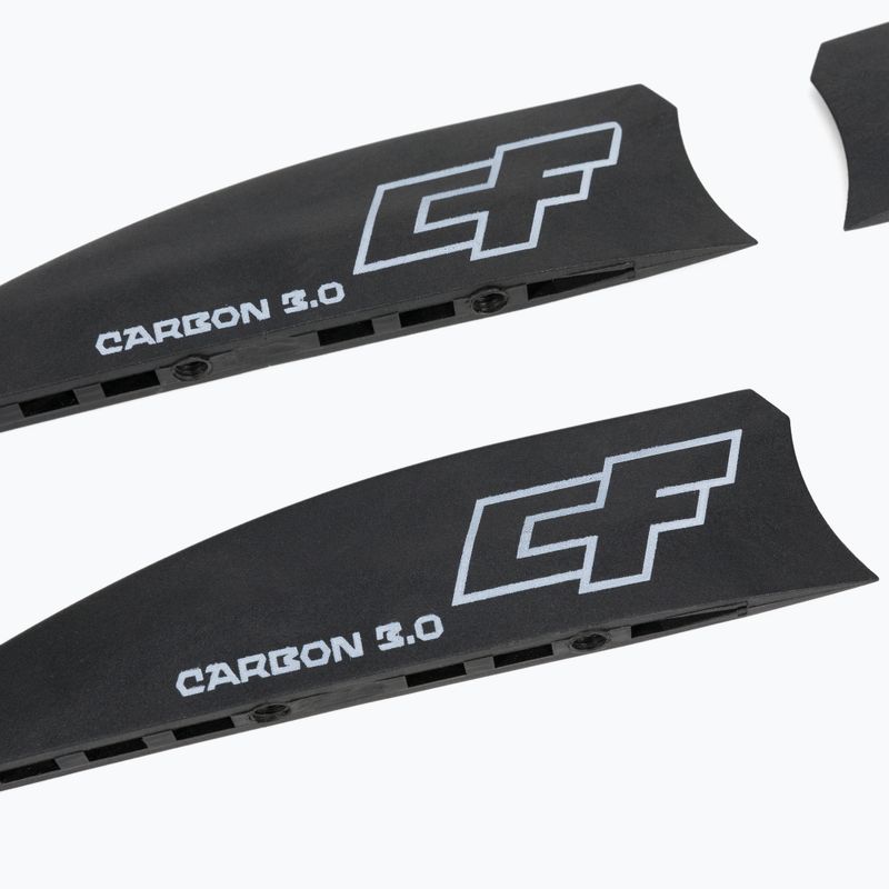 CrazyFly kiteboardová plutva Carbon black T008-0226 2
