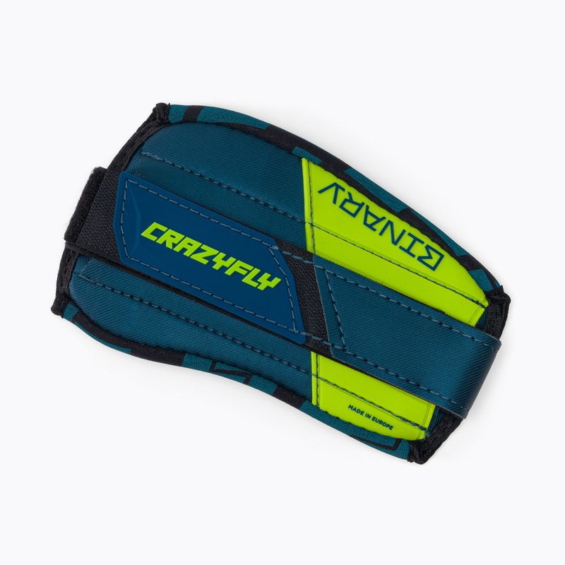 CrazyFly Binary Binding Malé zelené kiteboardové podložky a popruhy T016-0237 6
