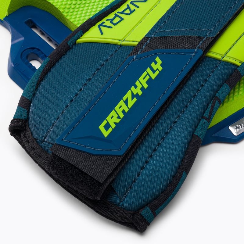 CrazyFly Binary Binding Malé zelené kiteboardové podložky a popruhy T016-0237 9