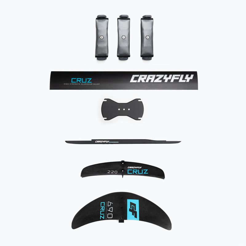 Kitesurfingová doska + hydrofoil CrazyFly Chill Cruz 690 modrá T011-0004 9