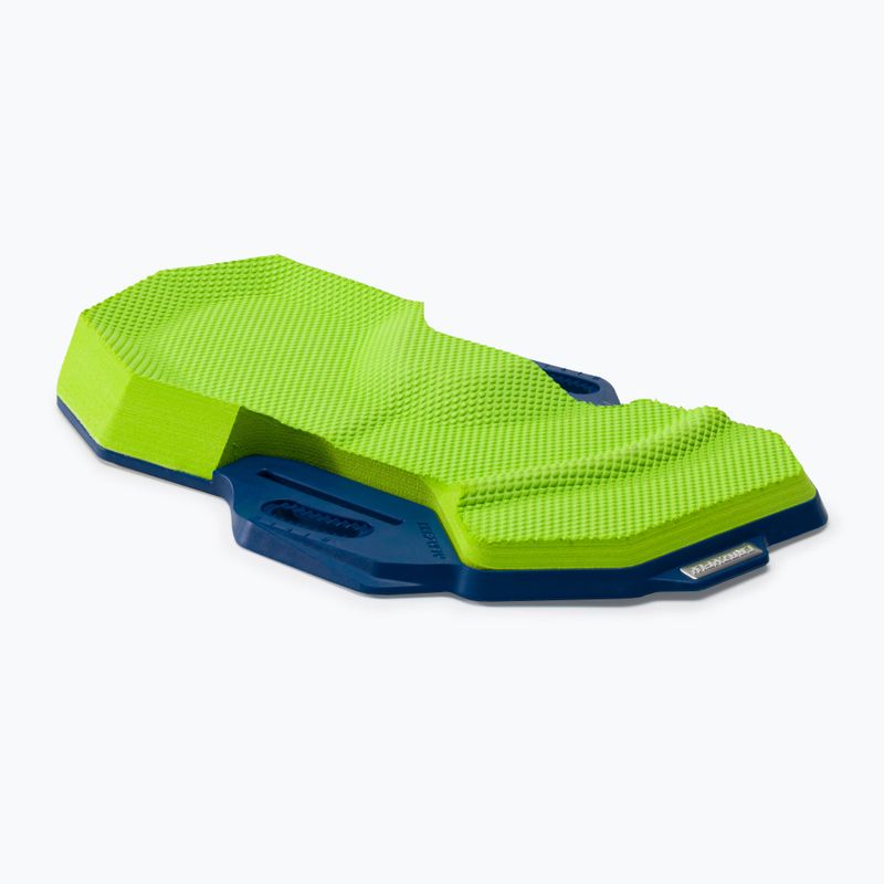 CrazyFly Hexa II Binding modro-zelené kiteboardové podložky a popruhy T016-0260 3