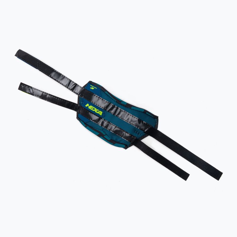 CrazyFly Hexa II Binding modro-zelené kiteboardové podložky a popruhy T016-0260 7