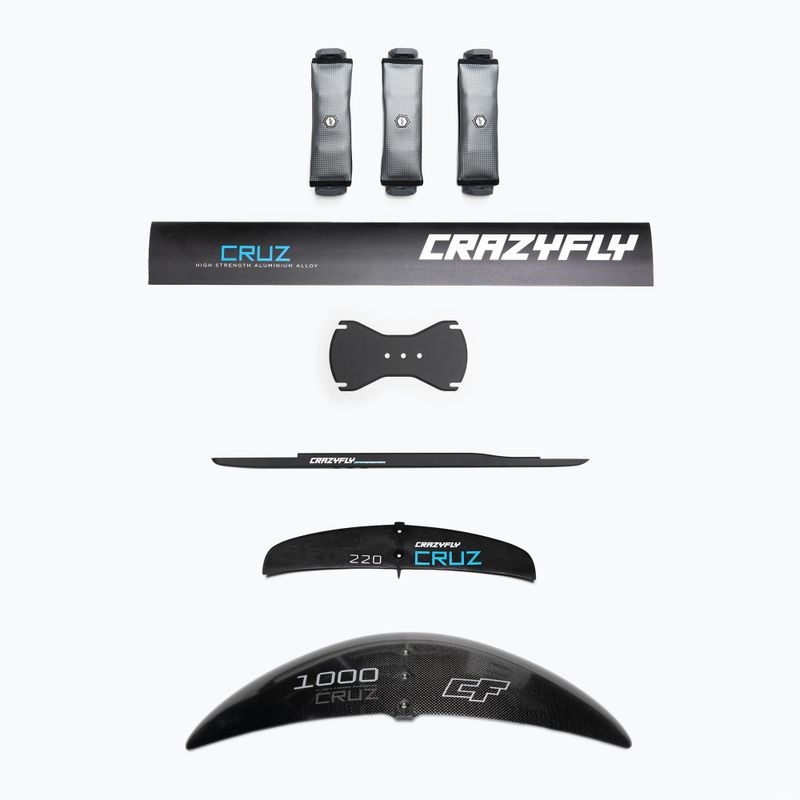 Kitesurfingová doska + hydrofoil CrazyFly Chill Cruz 1000 modrá T011-0011 9