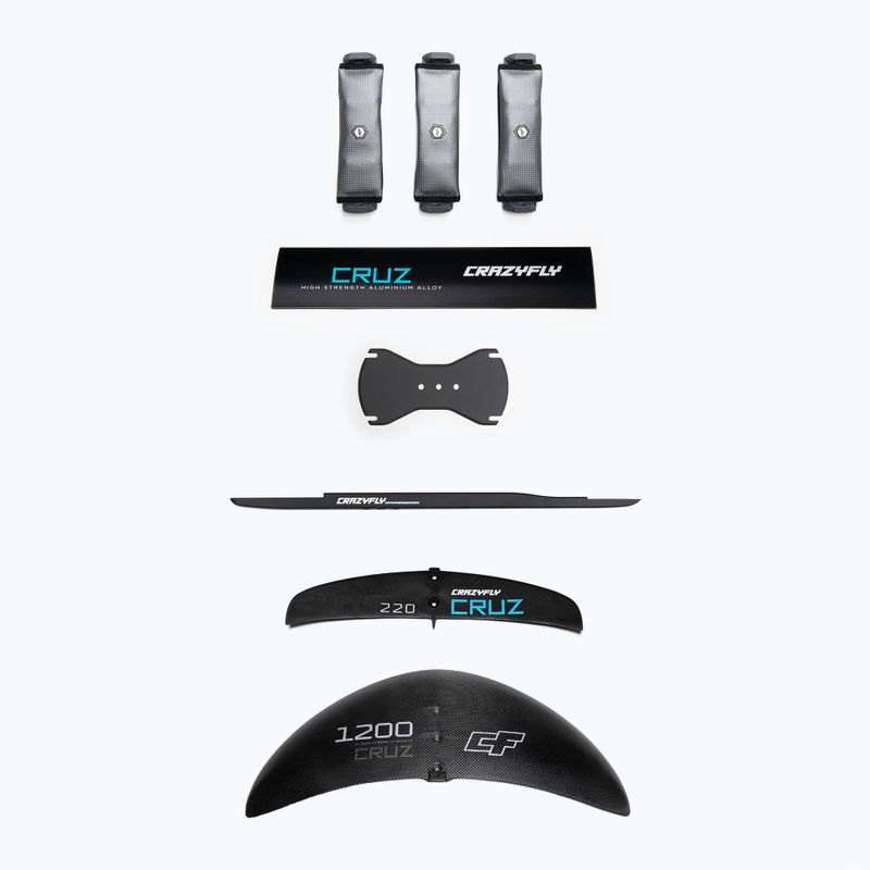 Kitesurfingová doska + hydrofoil CrazyFly Chill Cruz 1200 modrá T011-0013 9