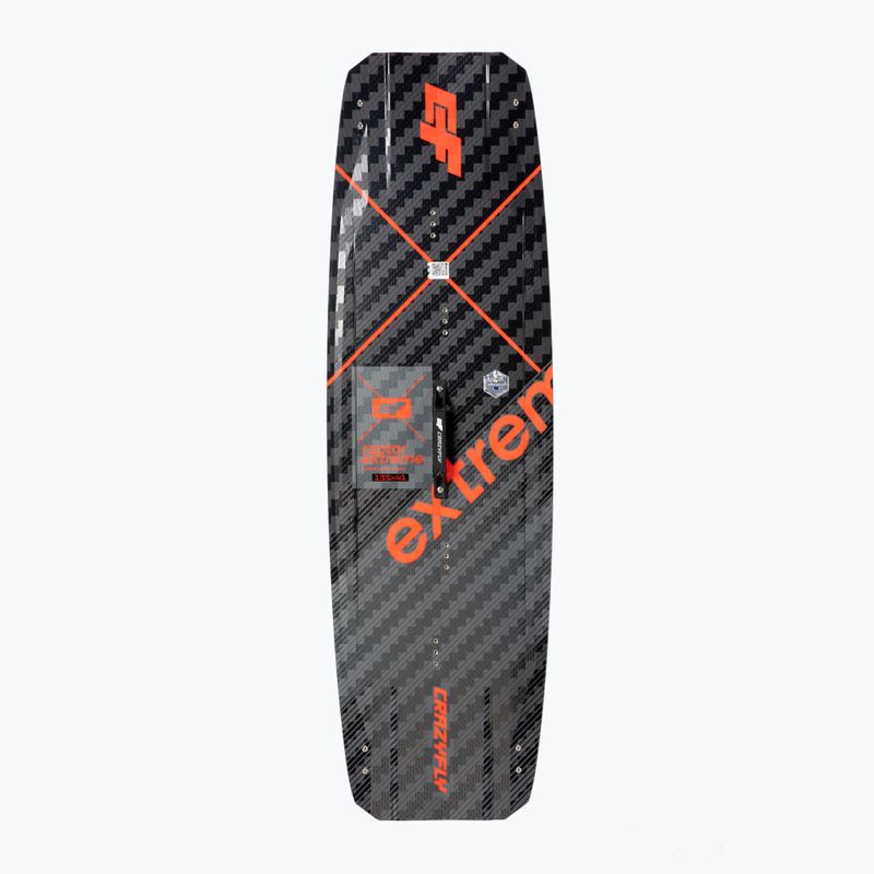 CrazyFly Raptor Extreme šedo-červený kiteboard T002-0299 2