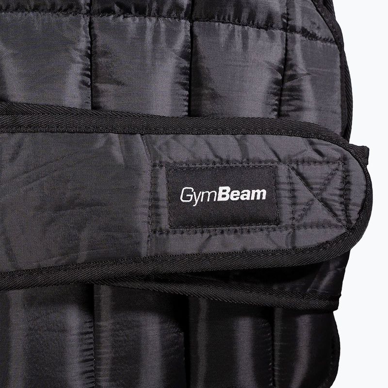Tréningová vesta s záťažou GymBeam Weighted Vest 10 kg black 2
