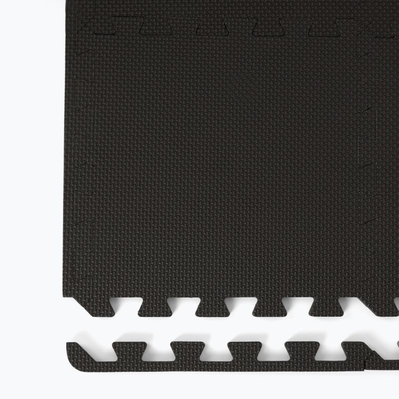 Podložka fitness GymBeam Puzzle 18 kusov 1.2 cm black 5